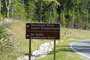 Hurricane River Lower Campground Sign