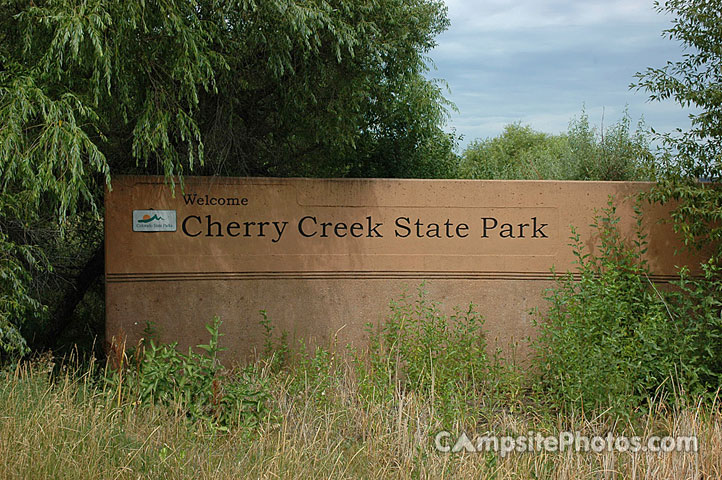 Cherry Creek State Park Sign