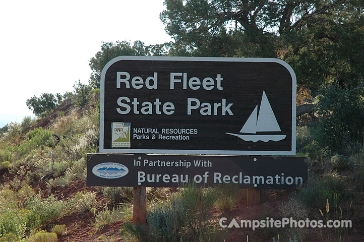 Red Fleet Sign