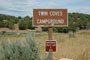 Twin Coves Sign