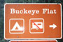 Buckeye Flat Sign