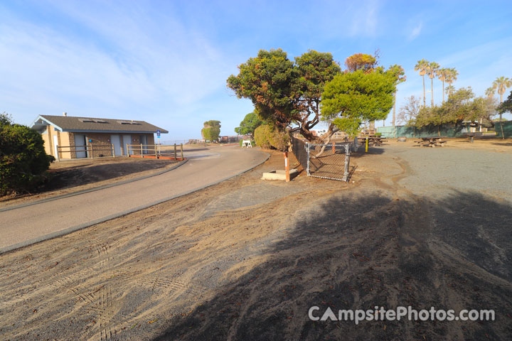 San Elijo State Beach Group Site Camp Road