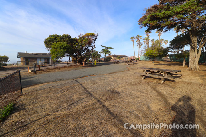 San Elijo State Beach Group Site Camping Area View 4