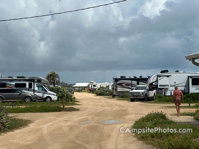 Gamble Rogers Campground View
