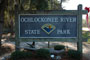 Ochlockonee River State Park Sign