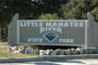 Little Manatee River State Park Sign