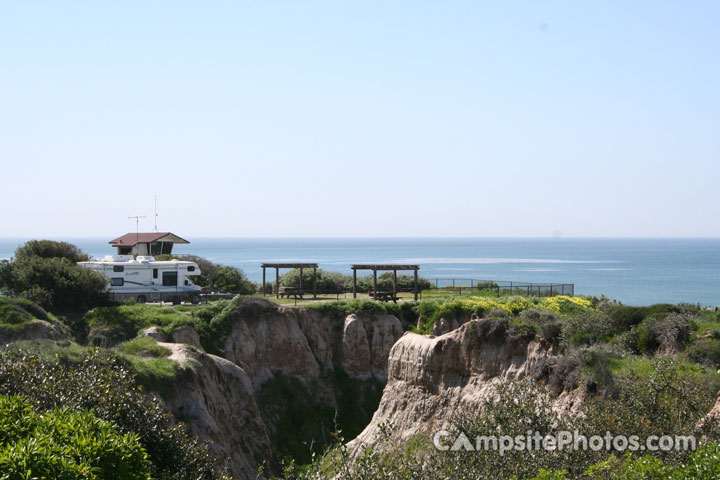 San Clemente State Beach - Ocean View Campsite