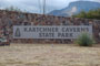 Kartchner Caverns State Park Sign