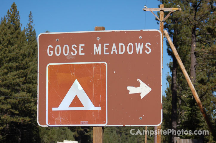 Goose Meadows Sign
