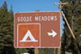 Goose Meadows Sign