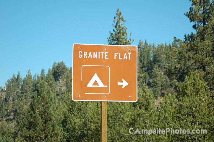 Granite Flat Sign
