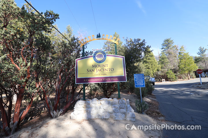 Stone Creek Campground Sign