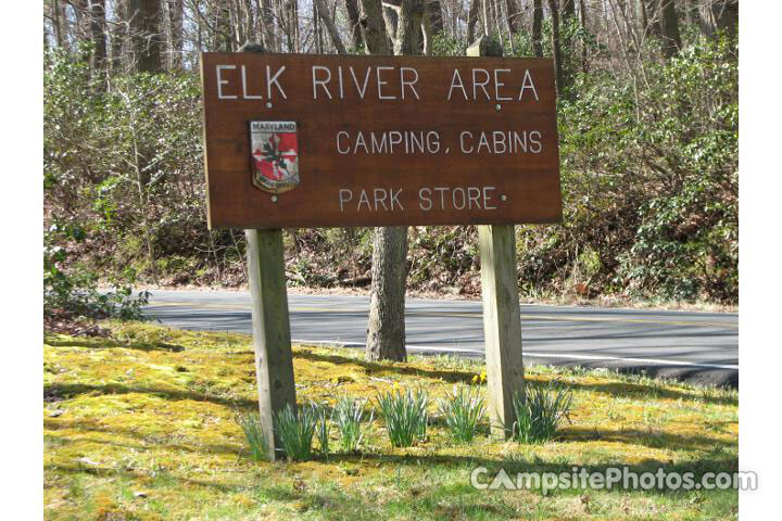 Elk Neck Camp Sign