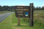 Cape Blanco State Park Sign
