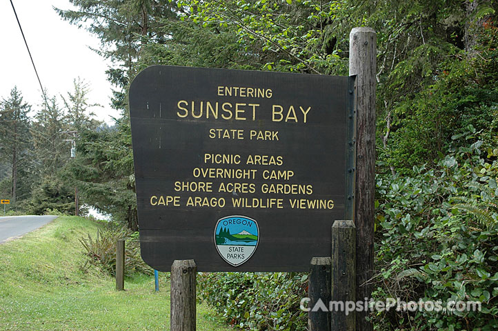 Sunset Bay Sign