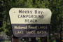 Meeks Bay Sign