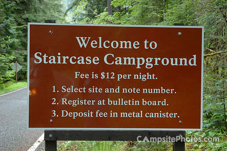 Staircase Sign
