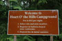 Heart O the Hills Sign