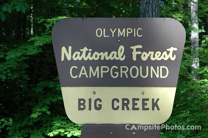 Big Creek Sign
