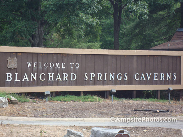Blanchard Springs Sign