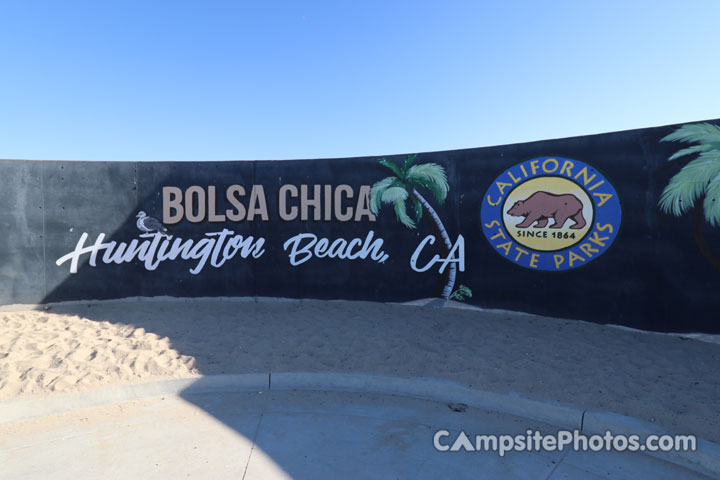 Bolsa Chica State Beach - Sign