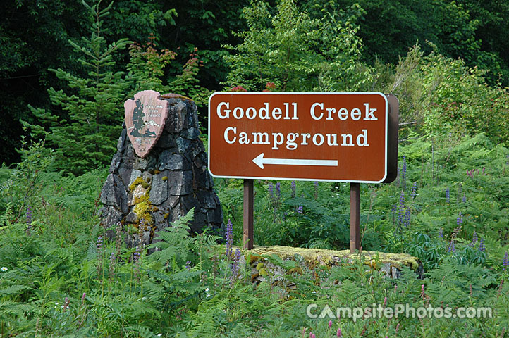 Goodell Creek Sign