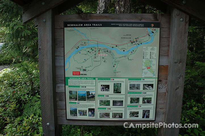 Newhalem Creek Sign
