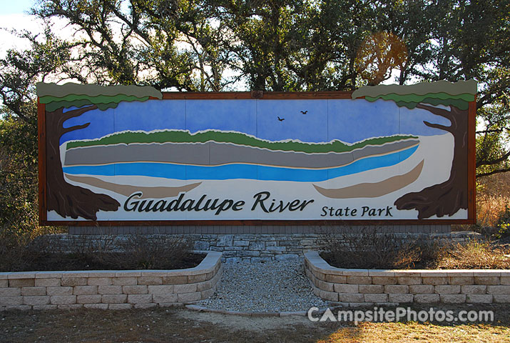Guadalupe River SP Sign