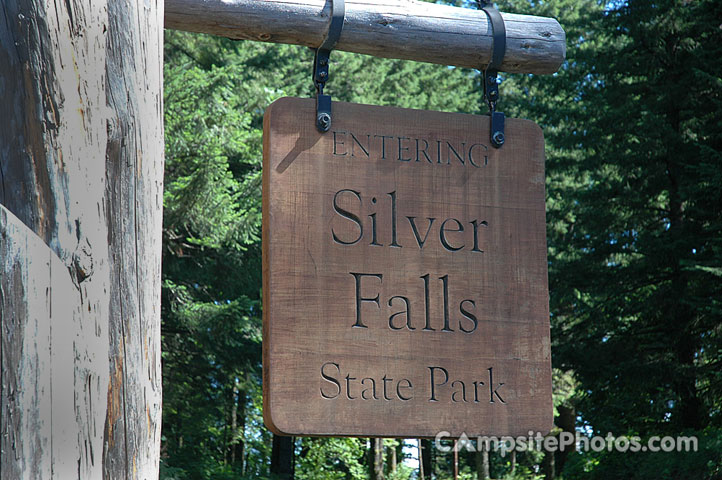 Silver Falls Sign