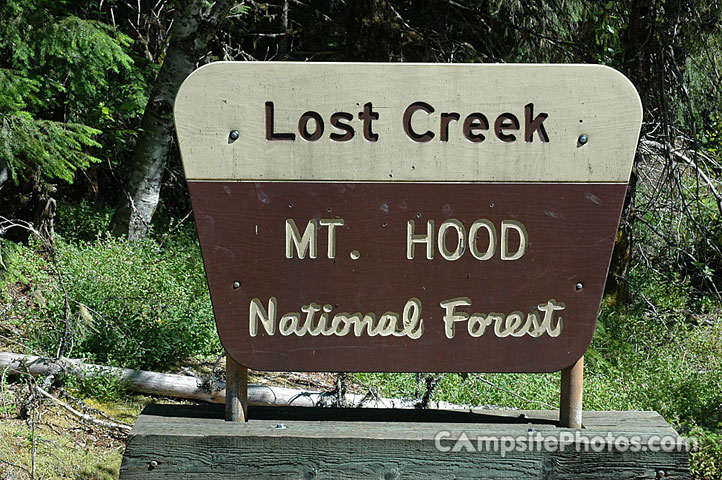 Lost Creek Sign