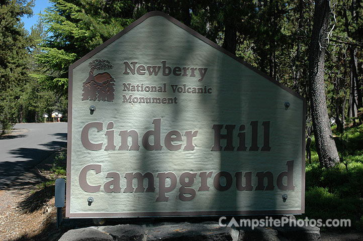 Cinder Hill Sign