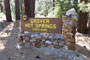 Grover Hot Springs Sign