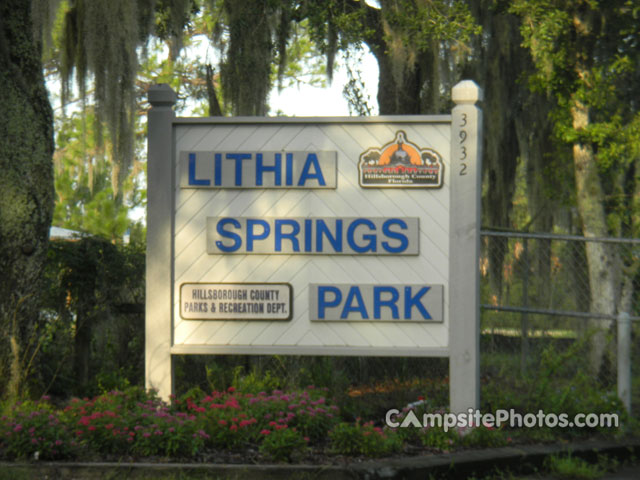 Lithia Springs Sign