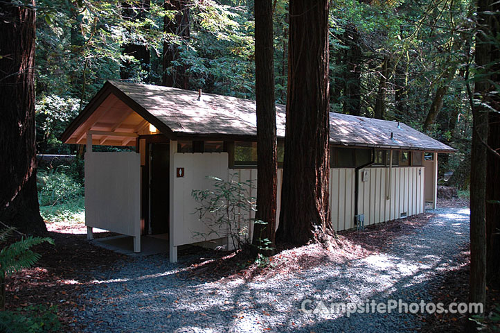 Grizzly Creek Redwoods State Park Bathroom