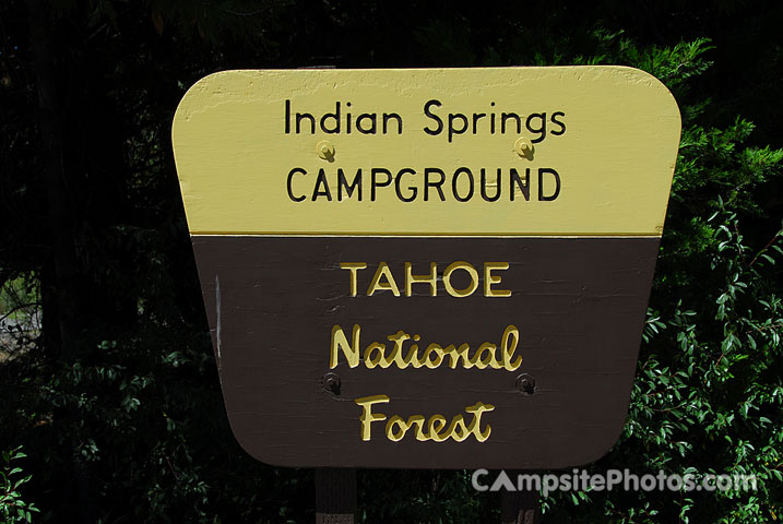 Indian Springs Sign
