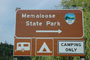 Memaloose State Park Sign