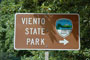 Viento State Park Sign
