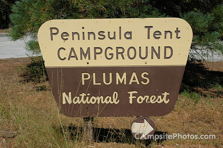 Peninsula Tent Sign