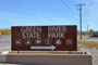 Green River State Park Sign