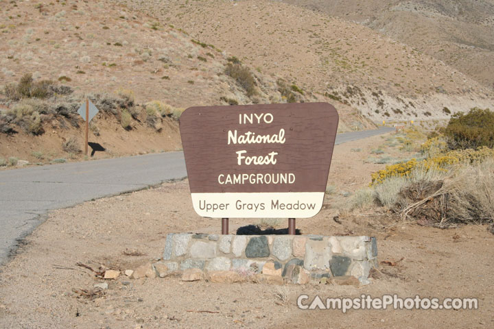 Grays Meadow Upper Sign