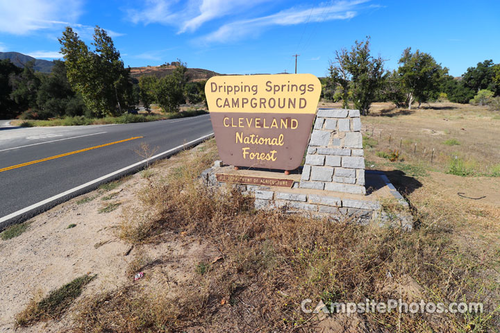 Dripping Springs Camnpground Sign
