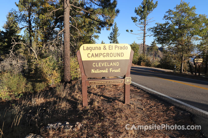 Laguna Campground Sign