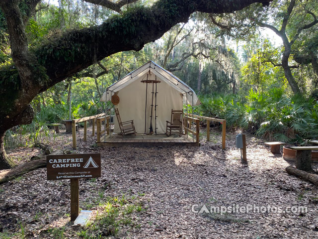 Lake Kissimmee State Park Pioneer Tent 2