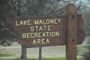Lake Maloney Sign