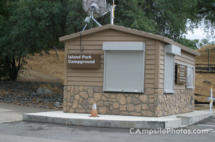 Island Park Campground Office-Sign