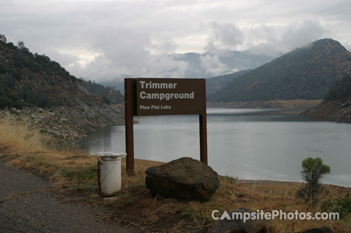 Trimmer Campground Sign