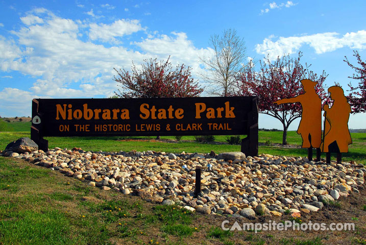 Niobrara State Park Sign