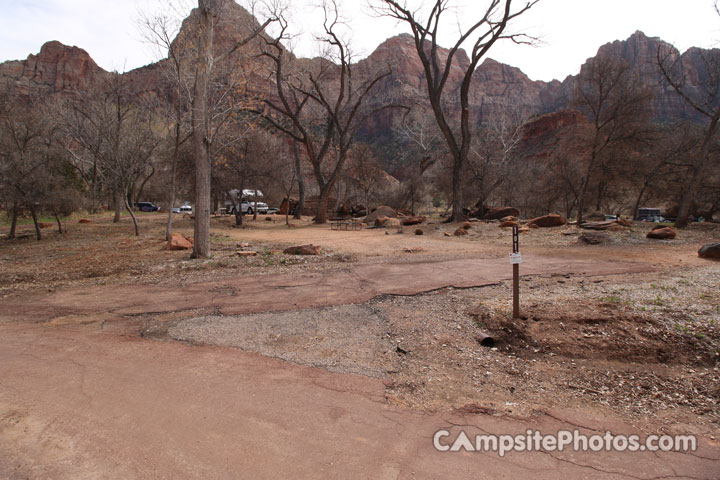 Zion South Campground 101