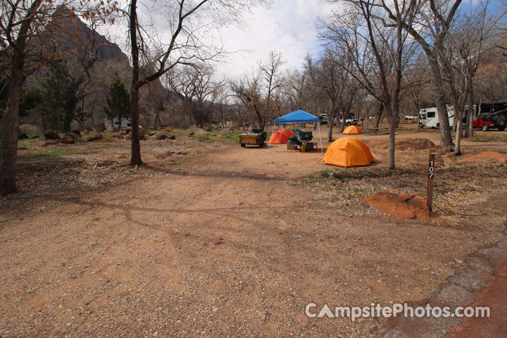 Zion South Campground 107