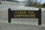 Lake McConnaughy Cedar Vue Sign